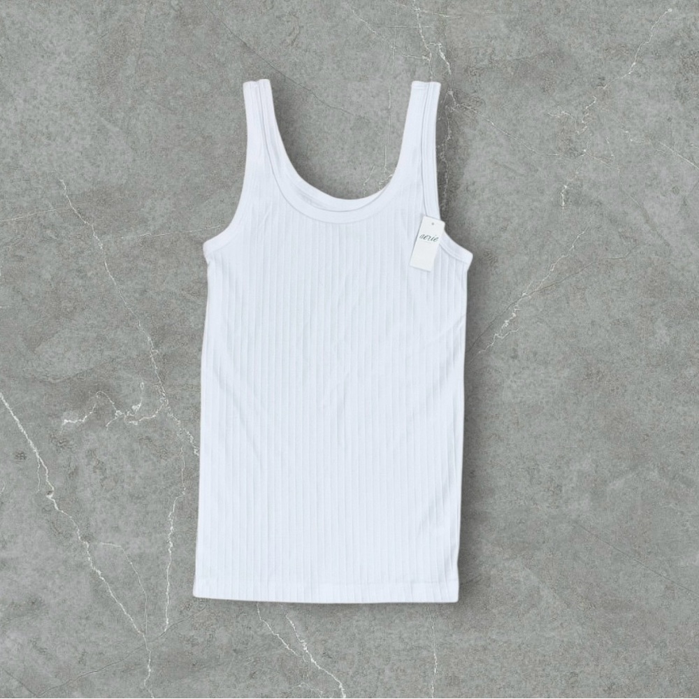 NWT Aerie Find Happy Everyday Ribbed Tank Top